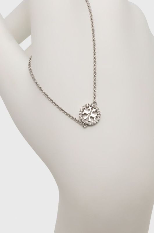 Браслет Tory Burch жіночий колір срібний фото 2
