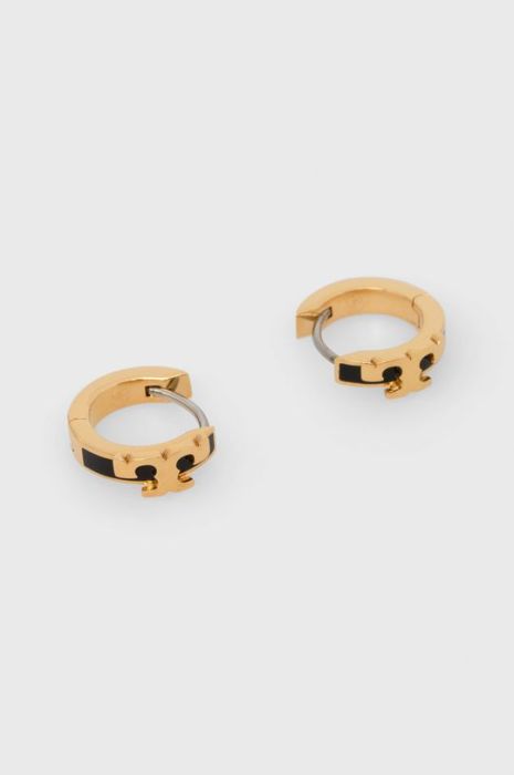 Сережки Tory Burch колір чорний