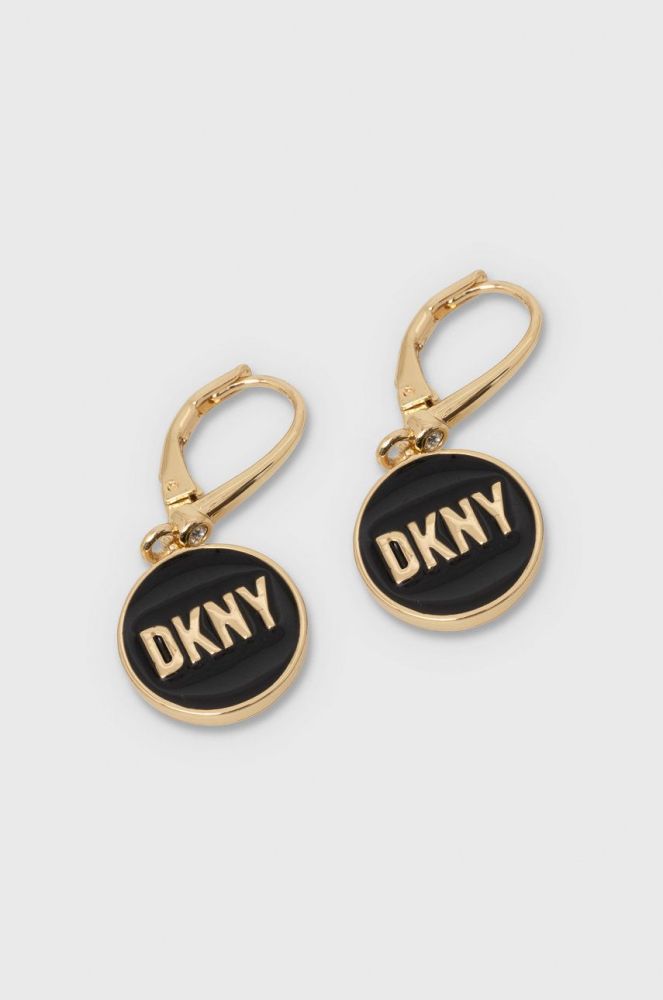 Сережки Dkny колір золотий (2132258)