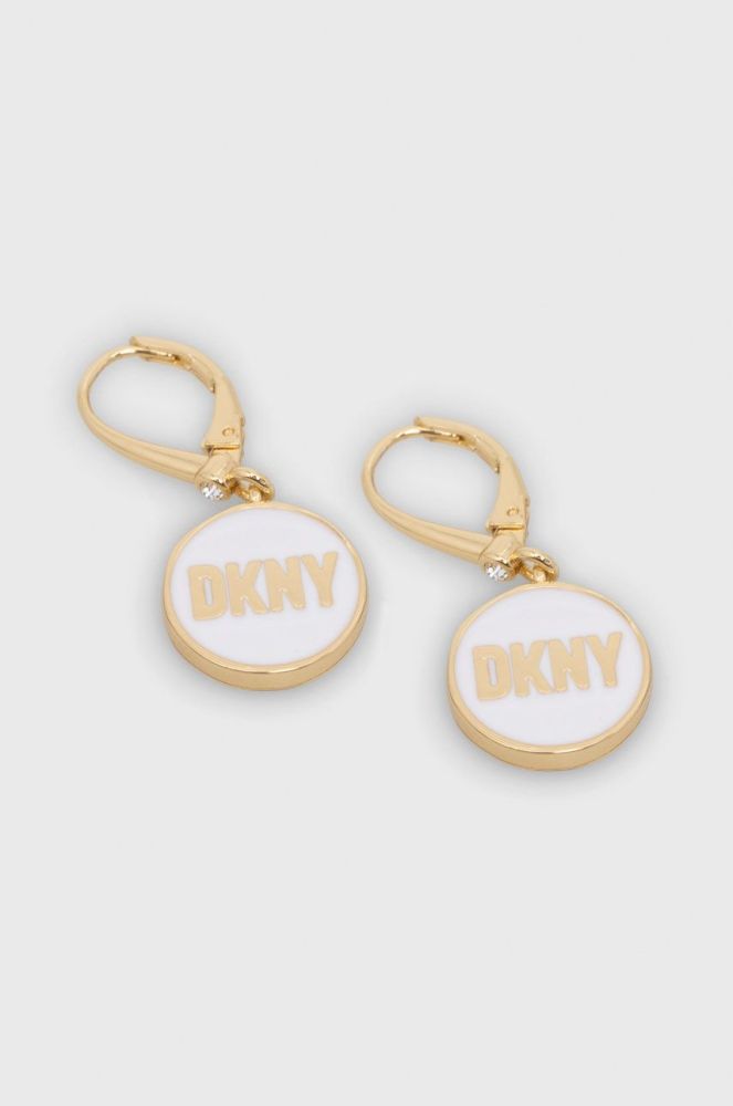 Сережки Dkny колір золотий (2132259)