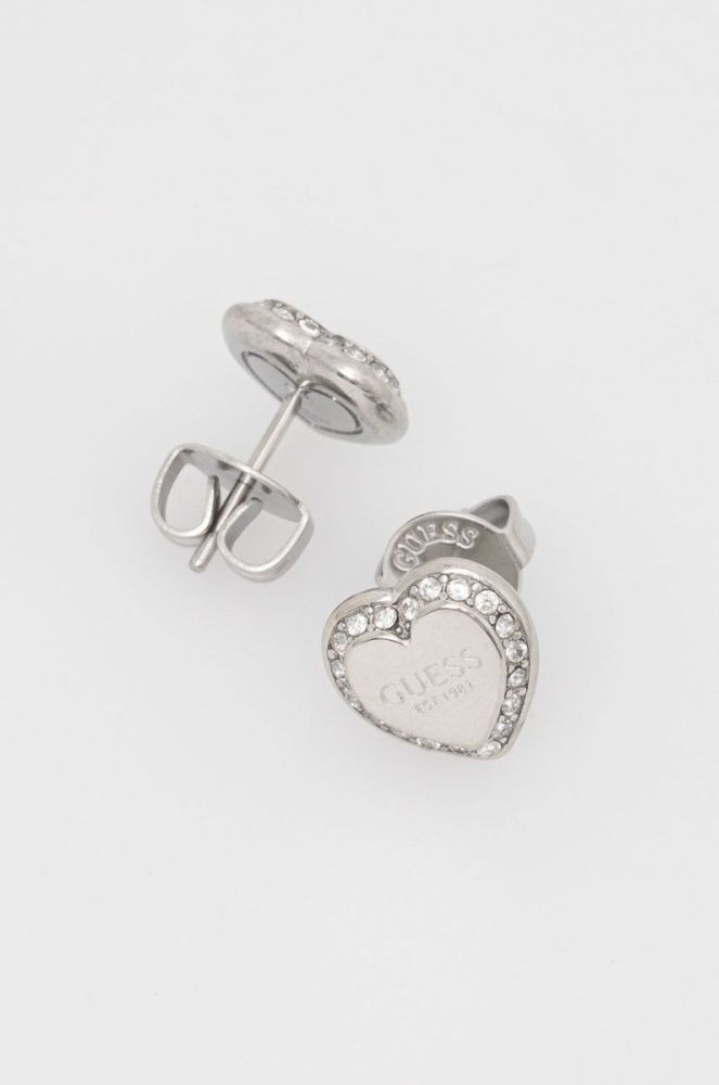 Сережки Guess колір срібний (2392460) фото 2