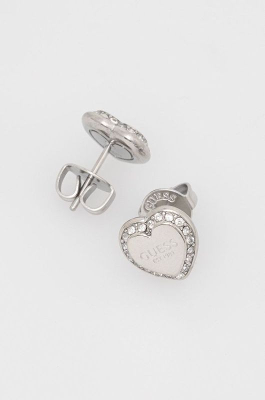 Сережки Guess колір срібний (2392460) фото 2