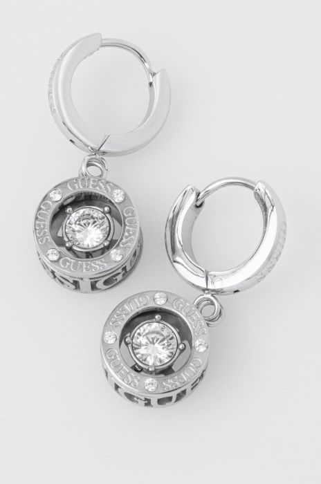 Сережки Guess колір срібний (2392462)