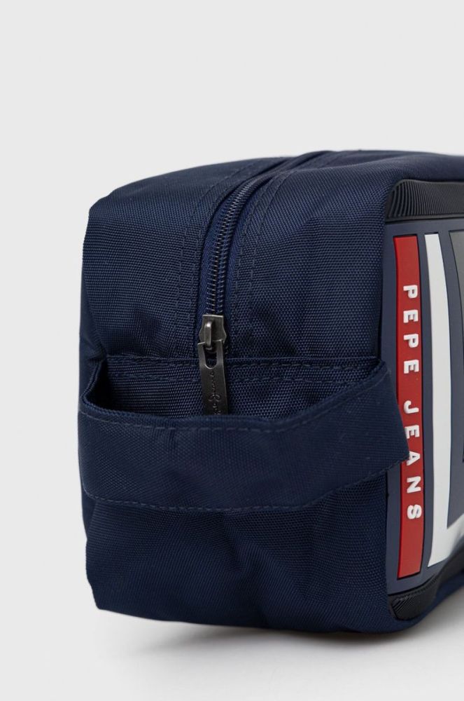 Косметичка Pepe Jeans Slider Bag колір синій фото 2