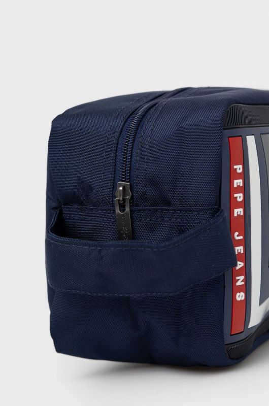 Косметичка Pepe Jeans Slider Bag колір синій фото 2