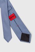 Шовковий галстук HUGO колір блакитний (3363647)