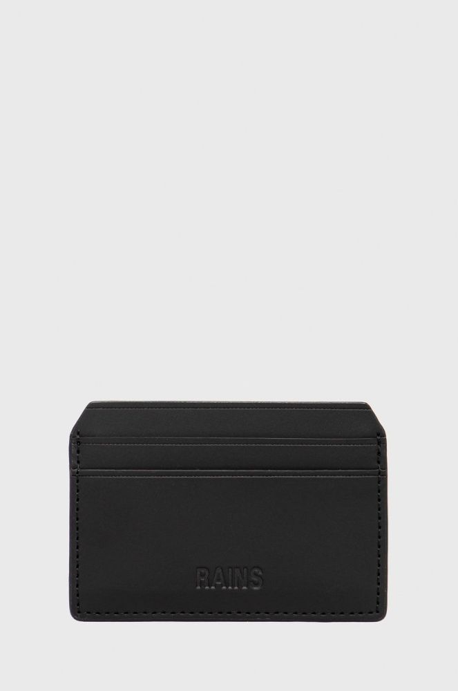 Чохол на банківські карти Rains 16240 Card Holder колір чорний 16240.01-Black