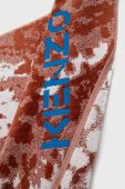Бавовняний рушник Kenzo колір коричневий