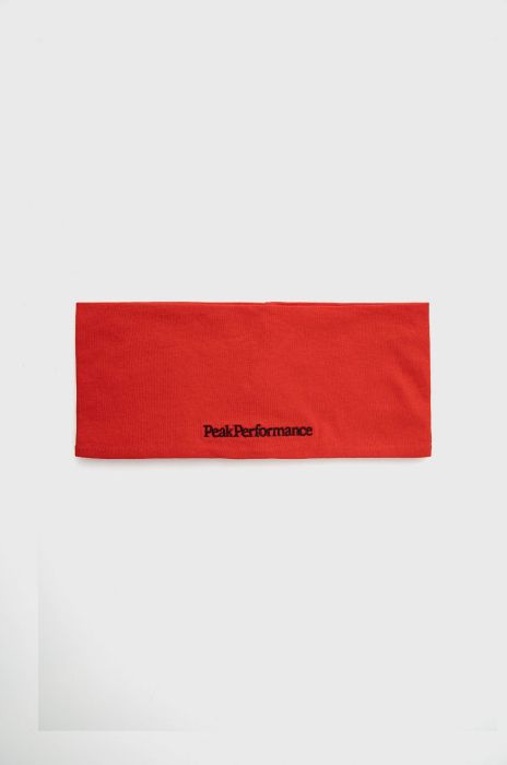 Пов'язка Peak Performance колір червоний Пов'язка Peak Performance колір червоний