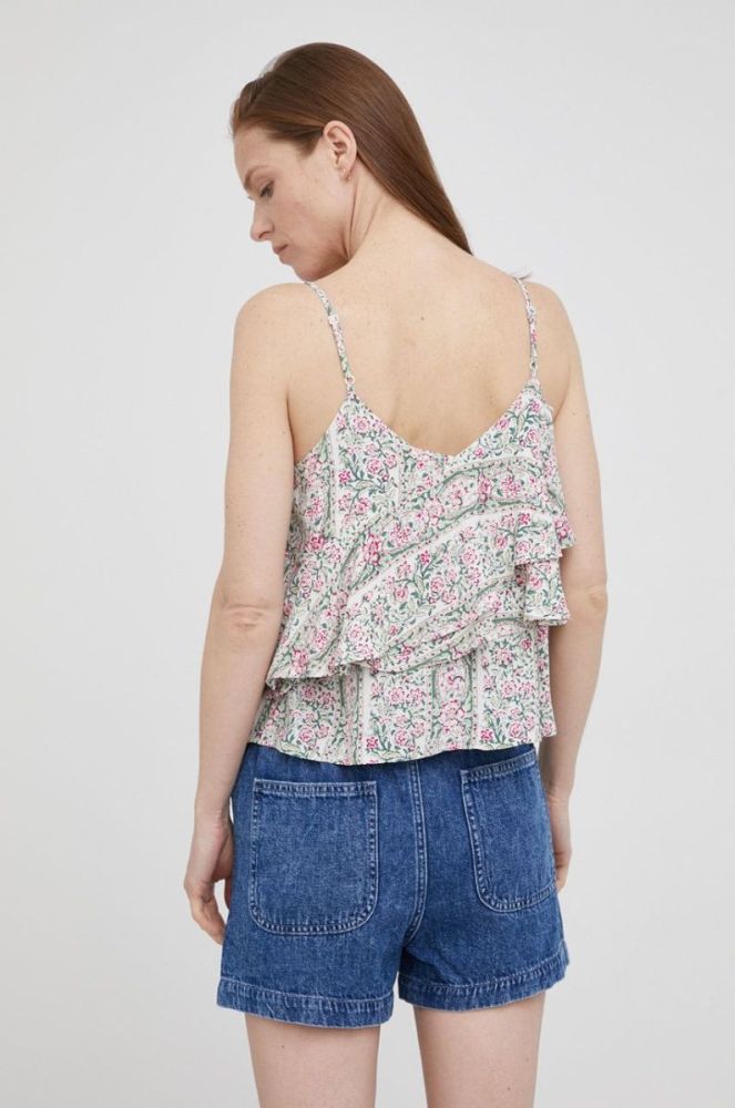 Блузка Pepe Jeans Jenny жіноча принт квіти колір барвистий фото 3