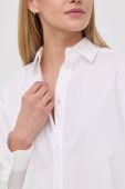 Сорочка HUGO жіноча колір білий regular класичний комір (2202063)