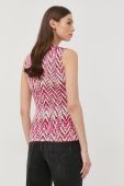 Блузка Morgan жіноча колір рожевий візерунок (2411725)