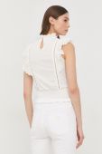 Блузка Morgan жіноча колір білий однотонна (2411731)