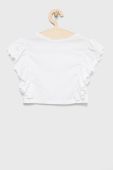 Дитяча блузка United Colors of Benetton колір білий однотонна (2392518)
