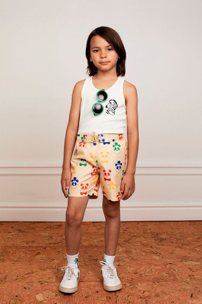 Дитячі шорти для плавання Mini Rodini колір бежевий (2219071)
