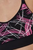 Спортивний бюстгальтер Dkny колір рожевий візерунок (1985548) Спортивний бюстгальтер Dkny колір рожевий візерунок (1985548)