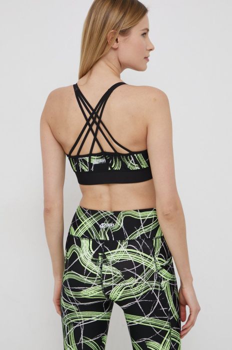 Спортивний бюстгальтер Dkny колір зелений візерунок (1985552) Спортивний бюстгальтер Dkny колір зелений візерунок (1985552)