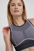 Спортивний бюстгальтер Dkny колір сірий візерунок (1985558) Спортивний бюстгальтер Dkny колір сірий візерунок (1985558)