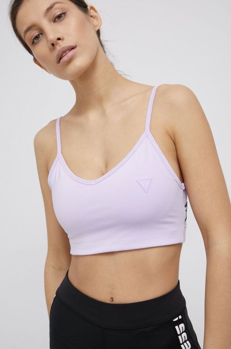 Guess - Спортивний бюстгальтер колір фіолетовий (1976266) Guess - Спортивний бюстгальтер колір фіолетовий (1976266)