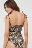 Купальник Pieces колір чорний м'яка чашечка
