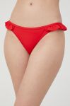 Купальні труси Pieces колір червоний Купальні труси Pieces колір червоний