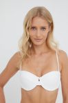 Купальний бюстгальтер Only Kaja колір білий ущільнена чашечка Купальний бюстгальтер Only Kaja колір білий ущільнена чашечка