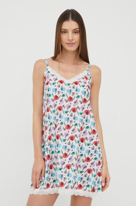 Нічна сорочка Tom Tailor жіноча колір барвистий (2359472)