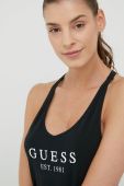 Піжамні шорти Guess жіночі колір чорний