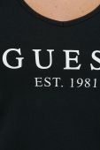 Піжамні шорти Guess жіночі колір чорний