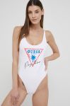 Купальник Guess колір білий м'яка чашечка Купальник Guess колір білий м'яка чашечка