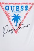 Купальник Guess колір білий м'яка чашечка Купальник Guess колір білий м'яка чашечка