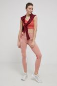 Спортивний бюстгальтер Reebok HB1040 колір червоний Спортивний бюстгальтер Reebok HB1040 колір червоний