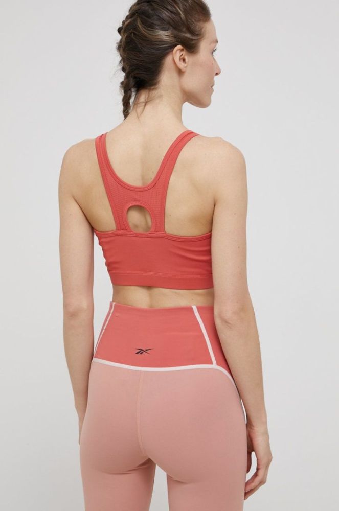 Спортивний бюстгальтер Reebok HB1040 колір червоний фото 3