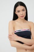 Купальний бюстгальтер Tommy Hilfiger колір синій м'яка чашечка (2298122)