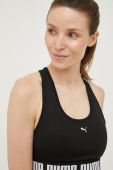 Спортивний бюстгальтер Puma Strong колір чорний