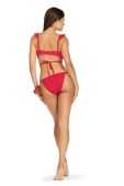 Купальник Lorin колір червоний злегка ущільнена чашечка