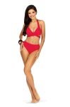 Купальник Lorin колір червоний ущільнена чашечка Купальник Lorin колір червоний ущільнена чашечка