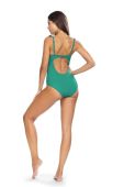 Купальник Lorin колір зелений злегка ущільнена чашечка