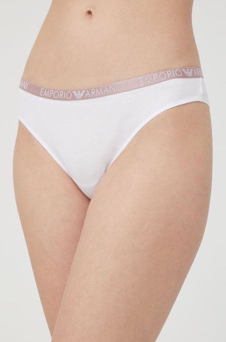Стринги Emporio Armani Underwear колір білий Стринги Emporio Armani Underwear колір білий