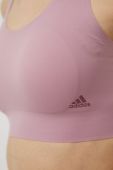 Спортивний бюстгальтер adidas Performance HD0269 колір фіолетовий однотонний