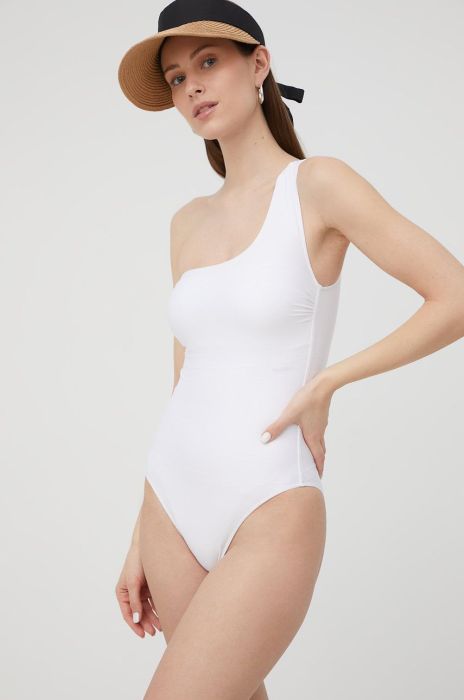 Купальник Max Mara Leisure колір білий злегка ущільнена чашечка (2348332) Купальник Max Mara Leisure колір білий злегка ущільнена чашечка (2348332)