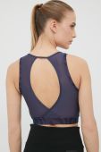 Спортивний бюстгальтер adidas Performance HA4324 колір синій візерунок
