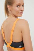 Спортивний бюстгальтер adidas Performance Tlrd Impact Luxe HG6750 візерунок колір барвистий Спортивний бюстгальтер adidas Performance Tlrd Impact Luxe HG6750 візерунок колір барвистий