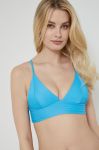 Купальний бюстгальтер Only Bobby м'яка чашечка колір бірюзовий Купальний бюстгальтер Only Bobby м'яка чашечка колір бірюзовий