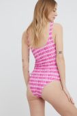 Суцільний купальник Pepe Jeans Laila Swimsuit колір рожевий злегка ущільнена чашечка