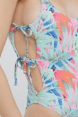 Суцільний купальник Pepe Jeans Blair Swimsuit злегка ущільнена чашечка колір барвистий Суцільний купальник Pepe Jeans Blair Swimsuit злегка ущільнена чашечка колір барвистий