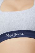 Бюстгальтер Pepe Jeans Kinsley колір сірий меланж