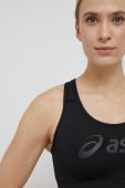 Спортивний бюстгальтер Asics колір чорний Спортивний бюстгальтер Asics колір чорний