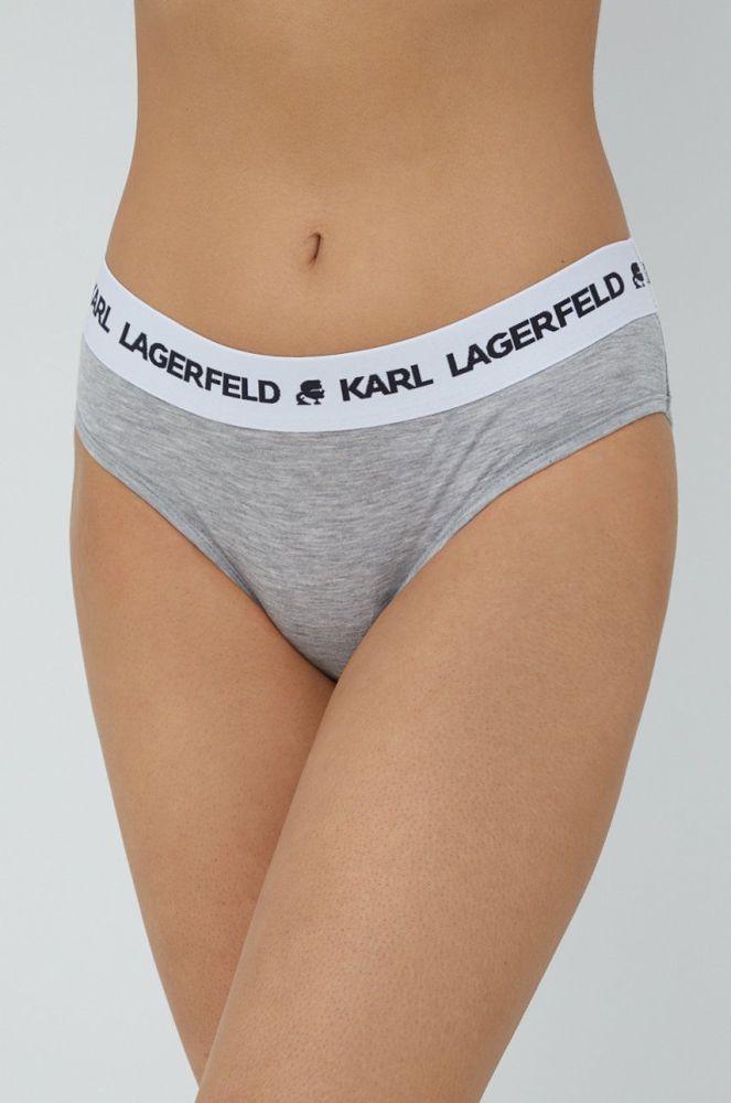 Труси Karl Lagerfeld колір сірий (1967513)