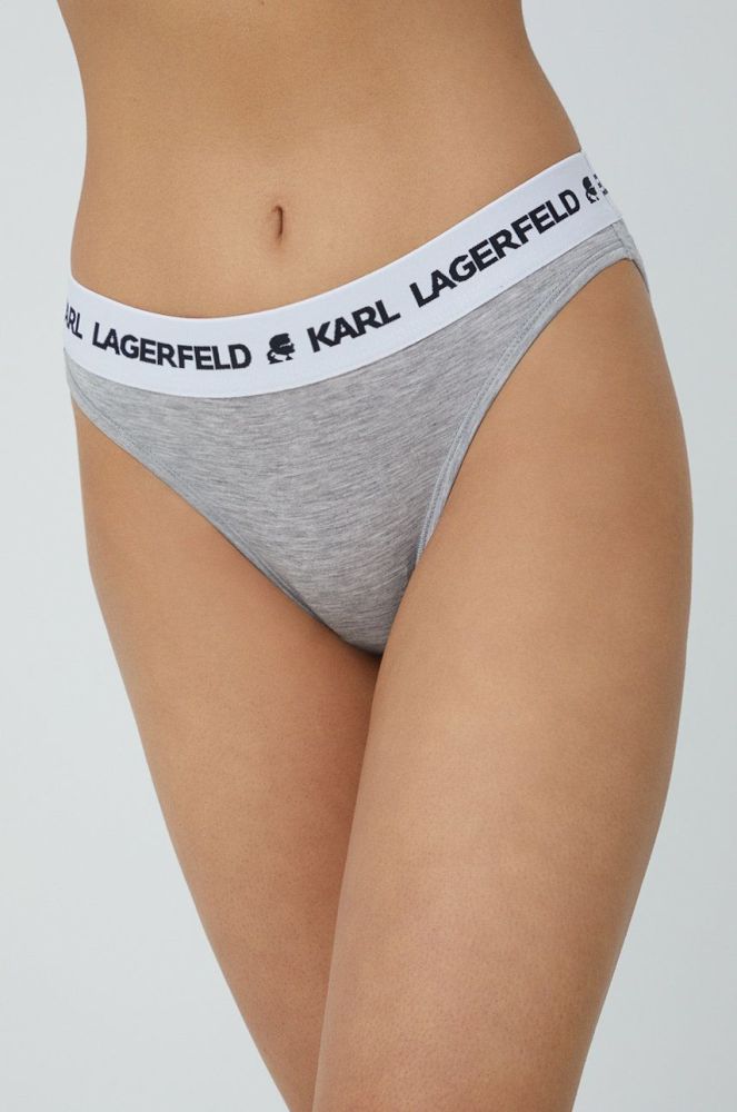 Труси Karl Lagerfeld колір сірий (1967534)